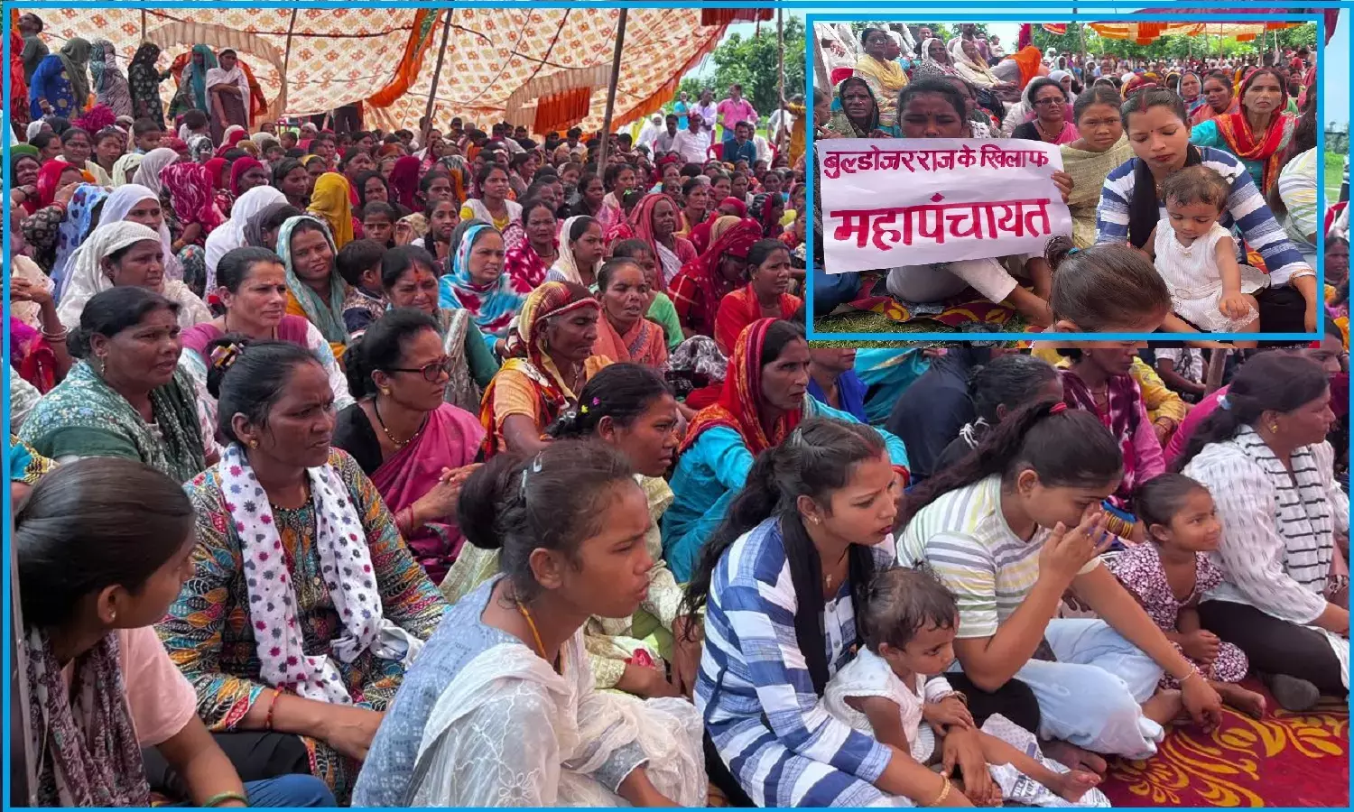 पूछड़ी पर धामी के बुल्डोजर चलाये जाने के आदेश के खिलाफ ग्रामीणों ने की महापंचायत, पूरे उत्तराखण्ड के लोगों का मिला समर्थन