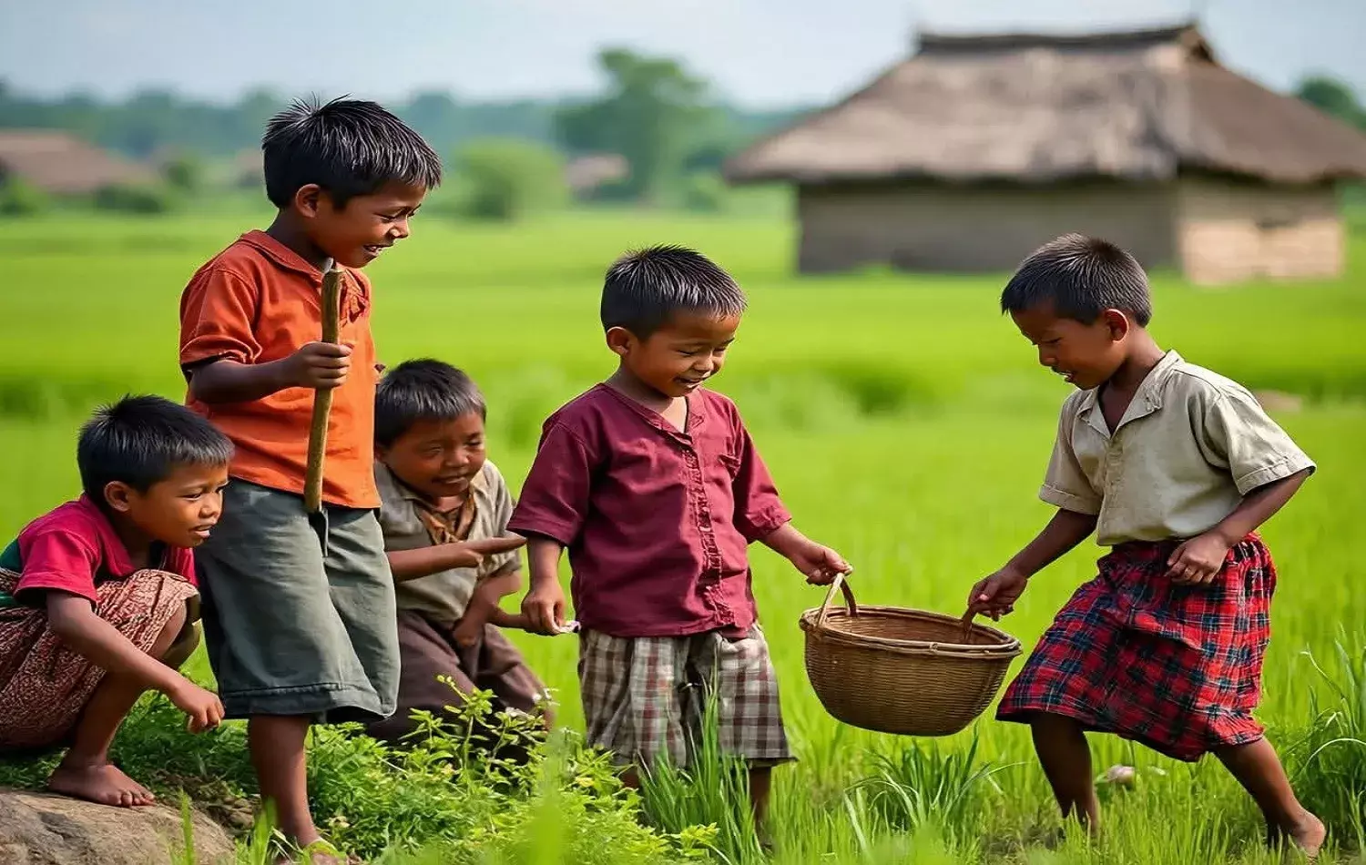 हम सरपट दौड़ते चलेंगे मुंडेरों से खेतों से, गेहूँ की फलियों से हांफते हुए भर लेंगे ताज़ी हवा फेफड़ों में