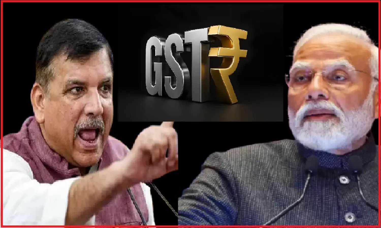 GST लागू करने के नाम पर 8 साल तक जनता से जबरन वसूली की गई और अब इसे कम करने का ढोल पीटा रहे हैं मोदी केंद्र सरकार पर जमकर बरसे संजय सिंह
