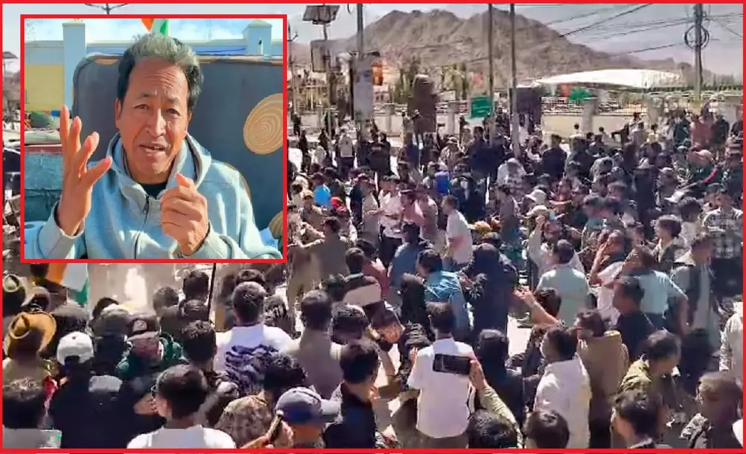 आज मेरा शांतिपूर्ण मार्ग पर चलने का संदेश विफल हो गया, लेह में जो हुआ वह बहुत दुखद... लद्दाख हिंसा से दुखी सोनम वांगचुक ने तोड़ी भूख हड़ताल