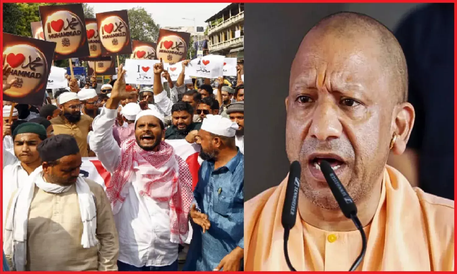 I love Mohammad : एक शांतिपूर्ण जुलूस में कानून का उल्लंघन किये बिना पैगम्बर के प्रति सम्मान दर्शाने पर यूपी के कई जिलों में क्यों फैली साम्प्रदायिक हिंसा !