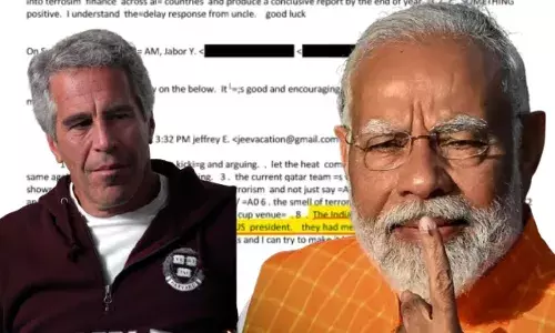 एपस्टीन फ़ाइल्स में मोदी से जुड़े दावों पर कांग्रेस हमलावर, पूछा अमेरिका के बाल यौन अपराधी और मानव तस्कर जेफ़री एपस्टीन जैसे घिनौने आदमी से देश के PM का संबंध क्यों?