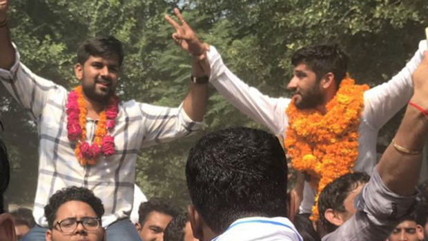 चार साल बाद जीता दिल्ली विश्वविद्यालय में कांग्रेस का छात्र संगठन