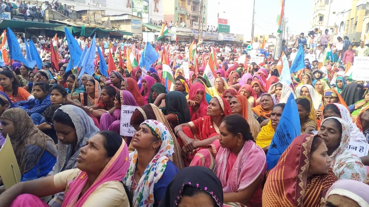 मध्य प्रदेश में CAA-NRC के विरोध 15,000 दलित-आदिवासियों ने निकाली रैली, वक्ता बोले गोडसे नहीं गांधी की संतानें हैं हम