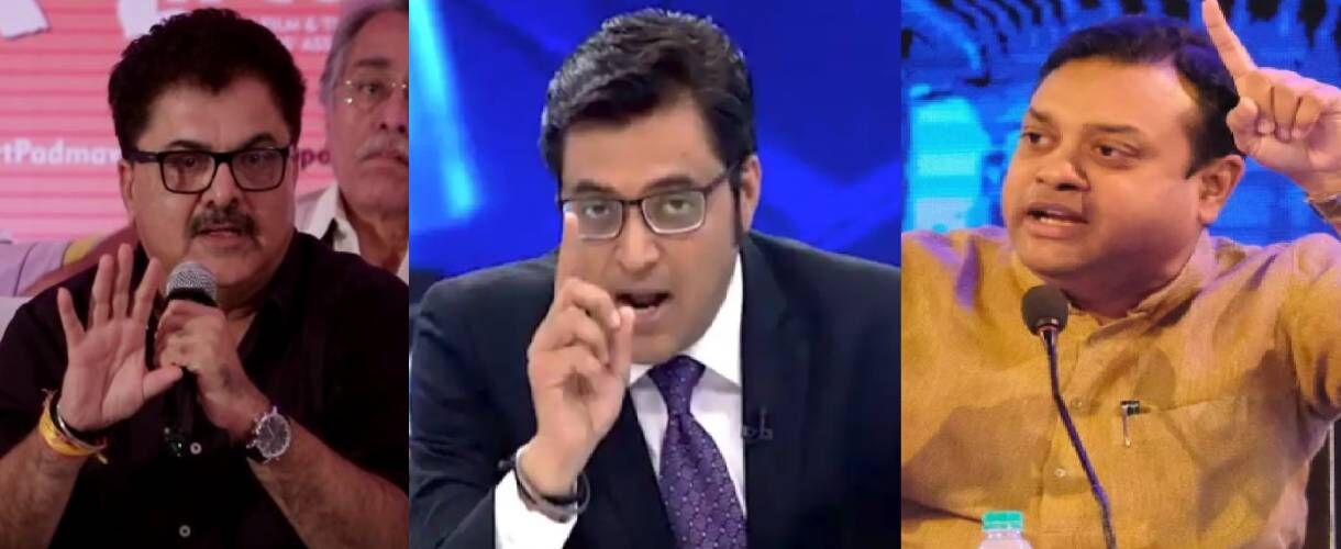 सोनिया गांधी पर बदजुबानी करने वाले अर्नब पर हमले की खबर रिपब्लिक टीवी से पहले पात्रा और पंडित के पास कैसी पहुंची?