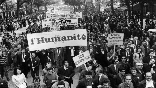 1 करोड़ से ज्यादा मजदूर शामिल थे मई 1968 के आंदोलन में