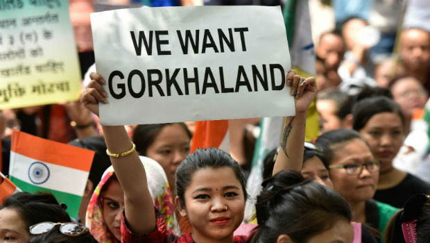 गौरखालैंड में बंद के कारण भुखमरी का संकट