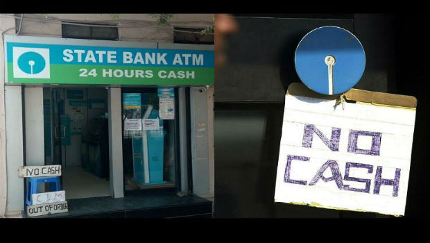 नोटबंदी जैसे हालातों से फिर जूझ रहा देश, एटीएम के साथ बैंकों में भी नहीं पैसे