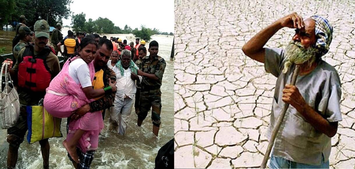 मानवजनित हैं बाढ़ और सूखे में आपदा जैसे बन रहे हालात