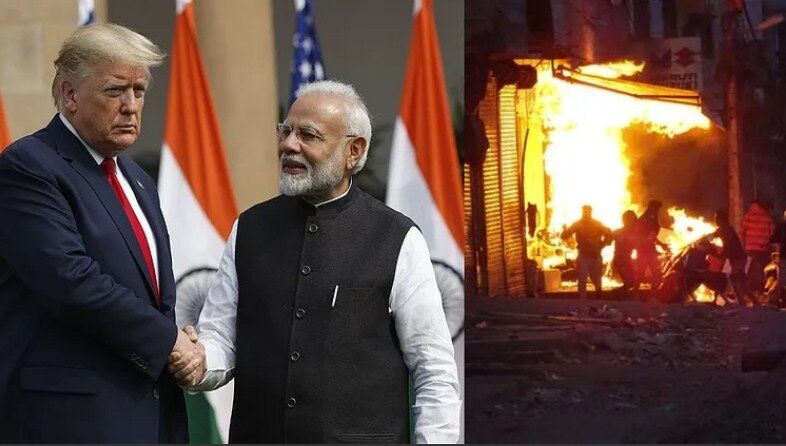 दिल्ली हिंसा पर विदेशी मीडिया की कड़ी टिप्पणी, कहा- जल रही थी दिल्ली और ट्रंप को पार्टी दे रहे थे मोदी