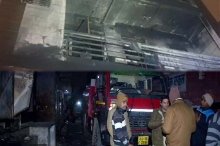 दिल्ली के किराड़ी में कपड़े के गोदाम में लगी आग, 9 की मौत दर्जनभर घायल