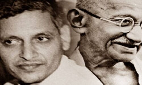 वे गांधी का नाम तो लेते हैं, मगर मंदिर गोडसे का बनाते हैं