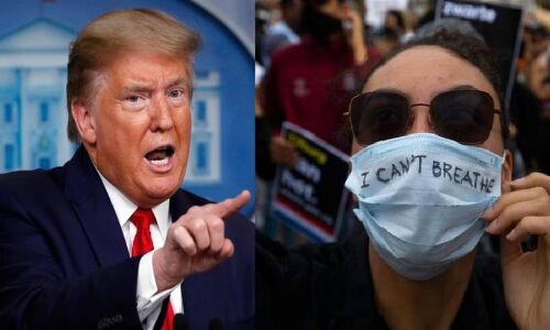 कोरोना पॉजिटिव ट्रंप बीमारी की हालत में समर्थकों से मिलने निकले हॉस्पिटल से बाहर, डॉक्टरों ने कहा गैरजिम्मेदाराना रवैया