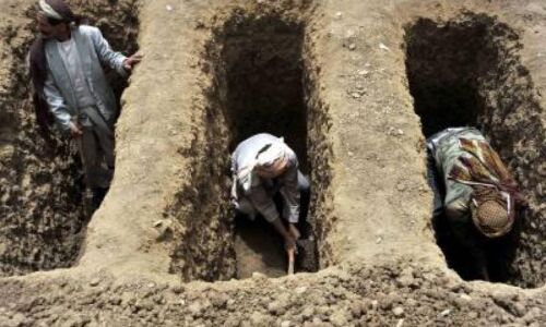 दादा की कब्र खोदते समय पोते ने किया मजाक एक और गड्ढा खोदो, कुछ देर में हार्टअटैक से हो गयी उसी की मौत