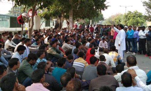 मानेसर होंडा कंपनी ने मंदी के बहाने पूरा प्लांट किया ठप्प, सभी 4 हजार श्रमिक हड़ताल पर