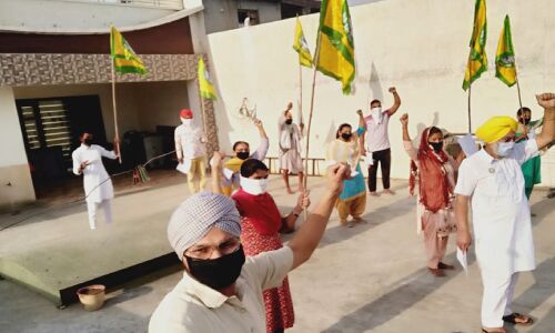 किसान, मजदूर और छात्र यूनियन प्रतिनिधियों ने किया फेसबुक पर प्रदर्शन, कहा सरकार के दावे हवा हवाई