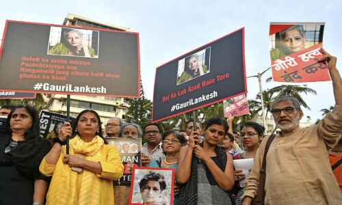 माओवादियों ने की पत्रकार लंकेश हत्याकांड की निंदा