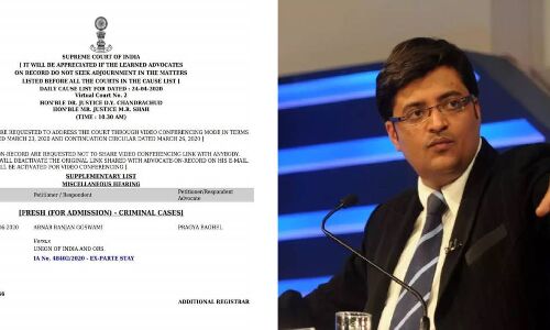 अर्णब गोस्वामी को गिरफ्तार हो न जाना पड़े जेल, स्टे के लिए पहुंचे सुप्रीम कोर्ट