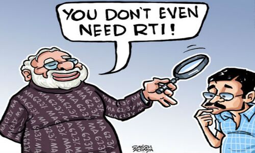 जिसने मांगा आरटीआई में जवाब उसी को बना दिया अपराधी