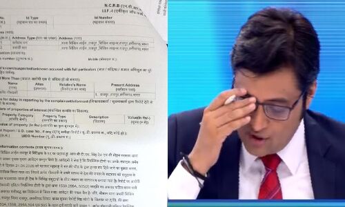 अर्नब गोस्वामी के खिलाफ रायपुर में हुआ पहला मुकदमा दर्ज