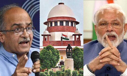 जिस तरह सरकार के सामने दीन-हीन होकर सरेंडर कर रहा सुप्रीम कोर्ट, ऐसा आपातकाल में भी नहीं देखा- प्रशांत भूषण