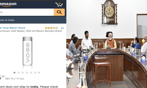 हरियाणा के आत्मनिर्भर मंत्री-मुख्यमंत्री पीते हैं नॉर्वे की कंपनी का पानी, एक बोतल की कीमत है 345 से 475 रुपये