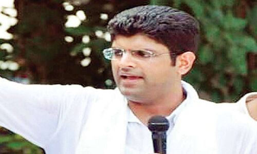 हरियाणा में जेजेपी ने भी जारी किया घोषणापत्र, कहा बनी हमारी सरकार तो शराब के ठेके करवा देंगे बंद