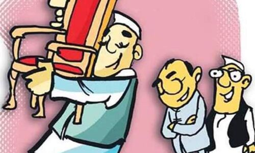 नगर निगम चुनाव में हुआ बागियों को कुर्सी का एनस्थीसिया