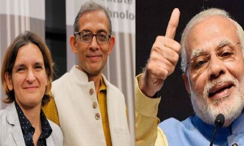 मोदी ने नोबेल विजेता अभिजीत बनर्जी को बधाई तो दी, लेकिन क्या वे गरीबी उन्मूलन में उनकी मदद लेंगे? मोदी ने नोबेल विजेता अभिजीत बनर्जी को बधाई तो दी, लेकिन क्या वे गरीबी उन्मूलन में उनकी मदद लेंगे?