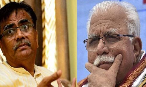 कृषि मंत्री ओमप्रकाश धनखड़ से किसान नाराज, बोले खट्टर के 75 पार का पहला रोड़ा तो धनखड़ सै...