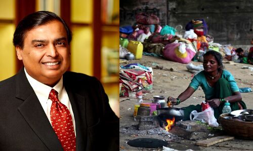 भारत के 1% सबसे अमीरों के पास देश के 70% गरीबों से 4 गुना ज्यादा संपत्ति