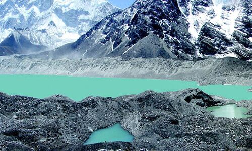 हिमालय पर घासों और झाड़ियों का बढ़ता दायरा और ग्लेशियरों का घटता क्षेत्रफल