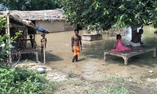 बिहार के बक्सर में बाढ़ से किसानों की हजारों एकड़ फसल बर्बाद, लेकिन सरकार की ओर से नहीं है कोई पूछनहार