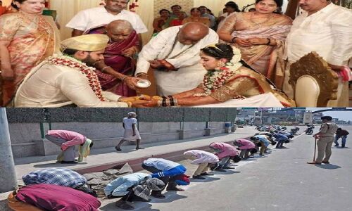 लॉकडाउन में गरीबों को लाठी-गोली और नेता जी के नाती की फॉर्महाउस में रंगारंग शादी