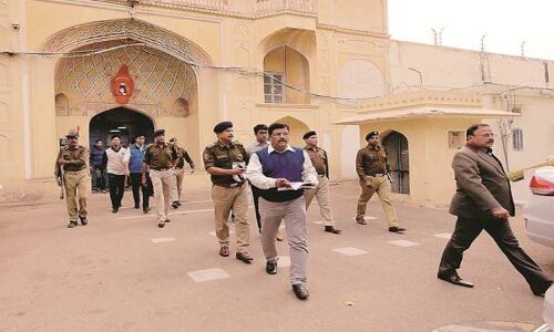 रिहाई मंच ने कहा जयपुर जेल में कैदियों ने मांगी थी सुरक्षा और पुलिस ने दिखाई गुंडई