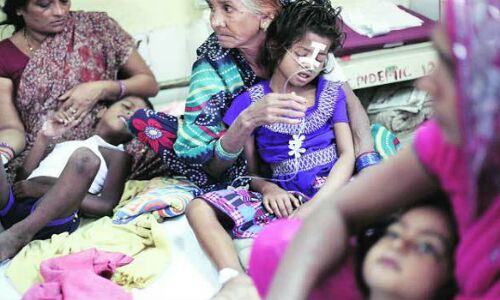 पूर्वांचल के 12 जिलों में इंसेफ्लाइटिस से 1 लाख मौतें