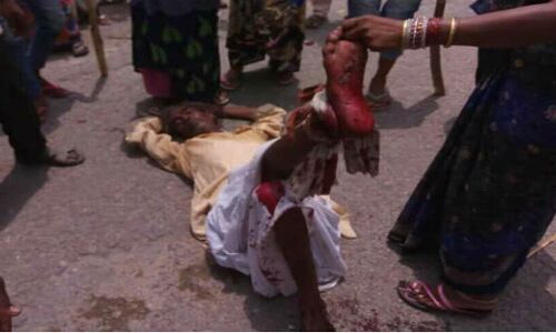 दबंग जाति और पुलिस गठजोड़ के कारण हुआ अस्थौला में दलितों पर अत्याचार