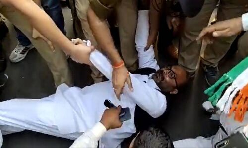 योगी जी कान खुलकर सुनो मैं श्रमिकों के लिए सौ बार जेल जाने को तैयार हूं : अजय कुमार लल्लू