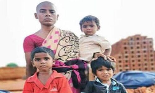 बच्‍चों की भूख मिटाने के लिए विधवा ने सिर मुंडवाकर 150 रुपये में बेचे बाल, पति कर्ज के चलते कर चुका है आत्महत्या