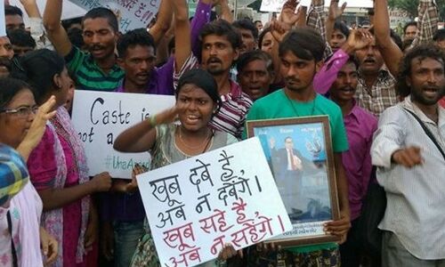 संघ-भाजपा के वफादार रच रहे दलितों को उच्च शिक्षा संस्थानों से बाहर करने का षड्यंत्र