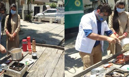 डॉक्टर ने मांगी सैलरी तो नौकरी से निकाला, अब पत्‍नी संग ठेले पर बेच रहे चाय