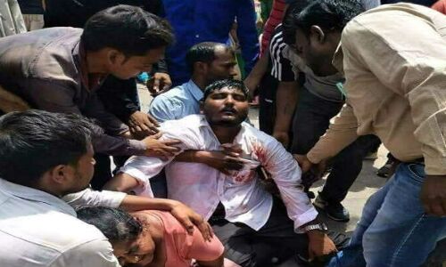 महाराणा प्रताप दिवस पर भीम आर्मी के अध्यक्ष के भाई की गोली मारकर हत्या महाराणा प्रताप दिवस पर भीम आर्मी के अध्यक्ष के भाई की गोली मारकर हत्या