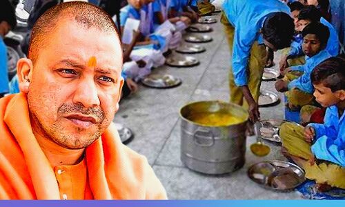 योगीराज : मिड डे मील में हावी है मनुवाद, दलित छात्रों के बर्तन अलग रखे जा रहे