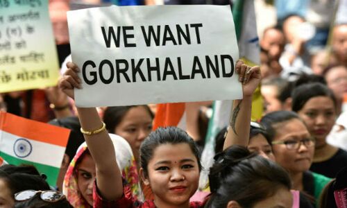 गौरखालैंड में बंद के कारण भुखमरी का संकट