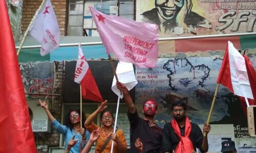 जेएनयू में सभी पदों पर लेफ्ट यूनिटी की जीत, बालाजी बने छात्र संघ के नए अध्यक्ष