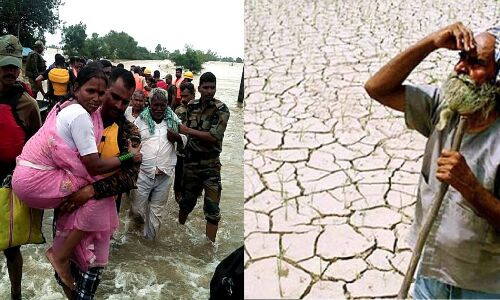 मानवजनित हैं बाढ़ और सूखे में आपदा जैसे बन रहे हालात