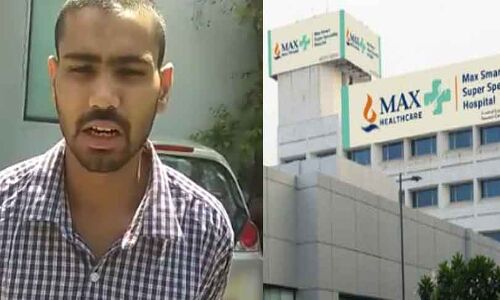 कोरोना पॉजिटिव महिला की मौत के बाद बेटा नहीं चुका पाया बिल तो मैक्स मोदी अस्पताल ने रोक लिया शव