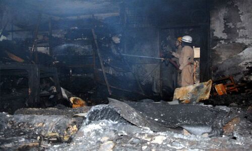 दिल्ली के सुल्तानपुरी में आग से झुलस कर 4 मज़दूरों की मौत दिल्ली के सुल्तानपुरी में आग से झुलस कर 4 मज़दूरों की मौत