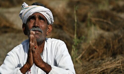 किसानों ने अपने दर्द को पोस्ट किया सोशल मीडिया पर