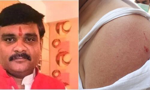 लॉकडाउन : भाजपा सांसद की गुंडई, 35-40 गुंडों को लेकर घर में घुसे, तहसीलदार को बच्चों के सामने पीटा